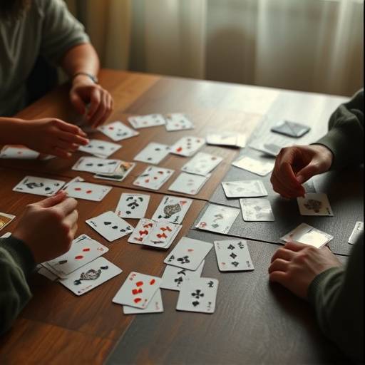 メモリーチャレンジゲームのスクリーンショット - カードが裏返しになっている状態