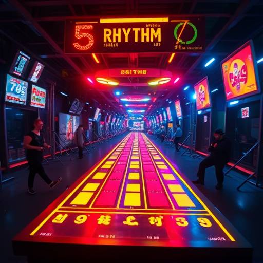 リズムdeエクササイズのゲーム画面2