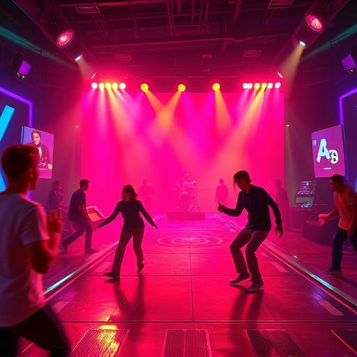 リズムdeエクササイズのゲーム画面4